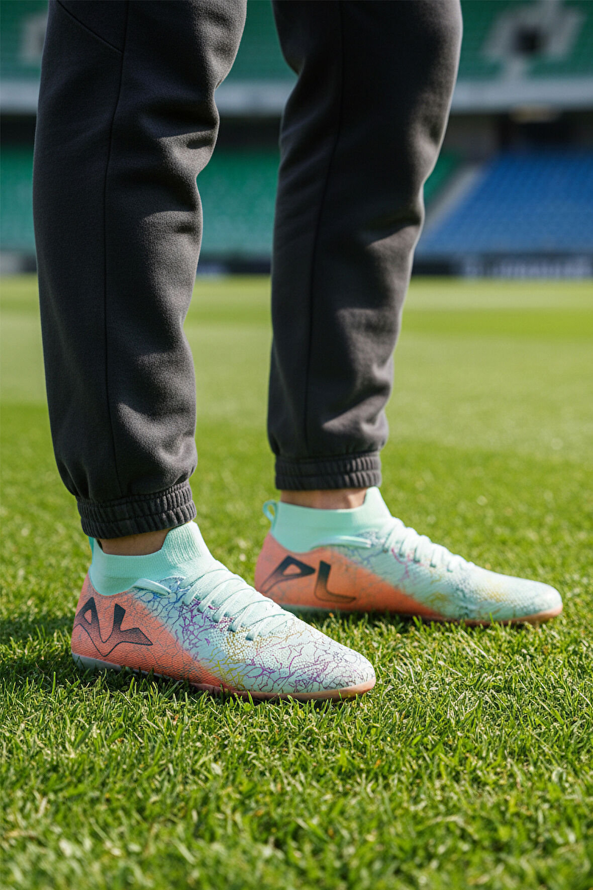 Mint Çoraplı Bağcıklı Erkek Krampon MK-252-153 M