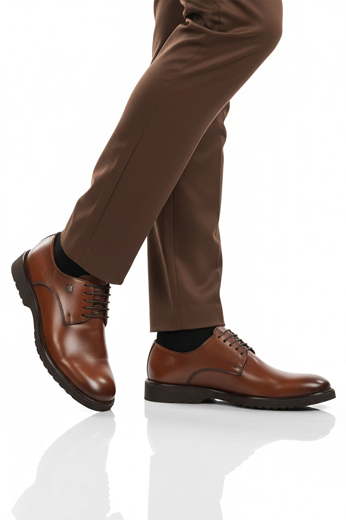 Taba Hakiki Deri Erkek Klasik Ayakkabı 2798 M