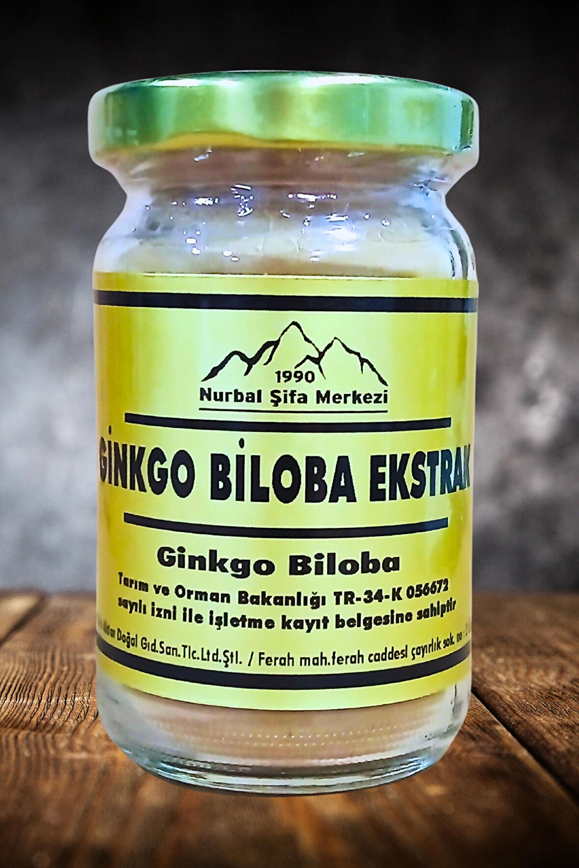 Ginkgo Biloba Ekstrak 50 gram