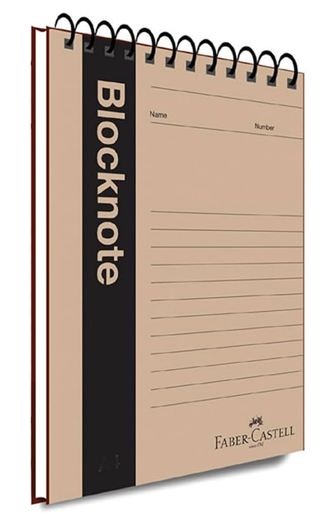 FABER-CASTELL  BLOKNOT KRAFT A5 DÜZ 80 YAPRAK (000475)