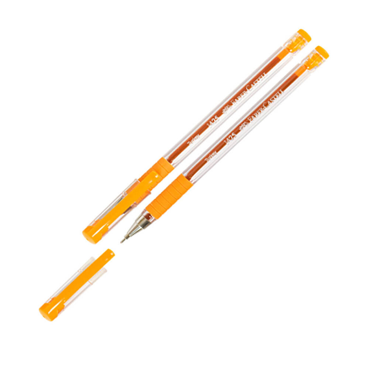 FABER-CASTELL 1425 İĞNE UÇLU TÜKENMEZ KALEM 0.7 TURUNCU (142507)