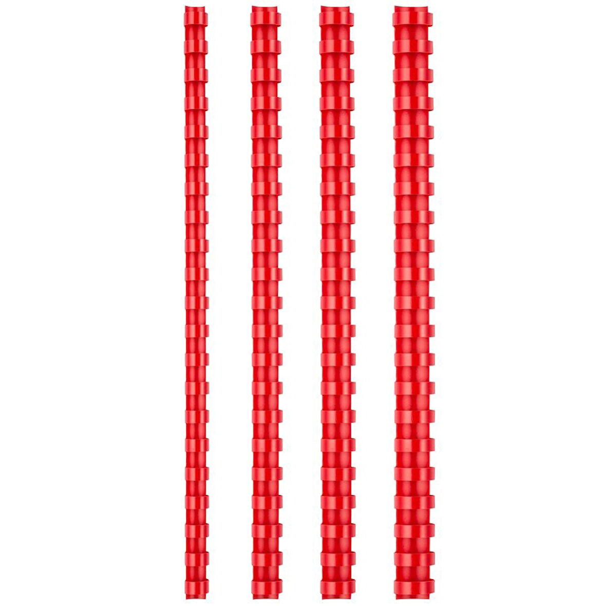 Bigpoint Plastik Spiral 16 mm Kırmızı 100'lü Kutu