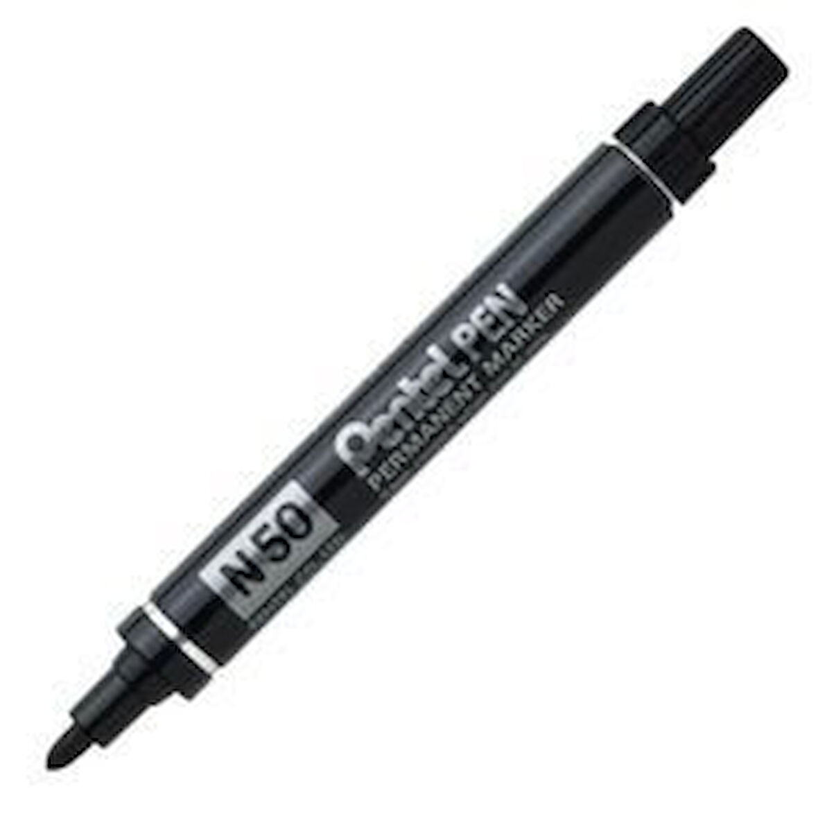 PENTEL N50-A PERMANENT MARKÖR YUVARLAK UÇ SİYAH