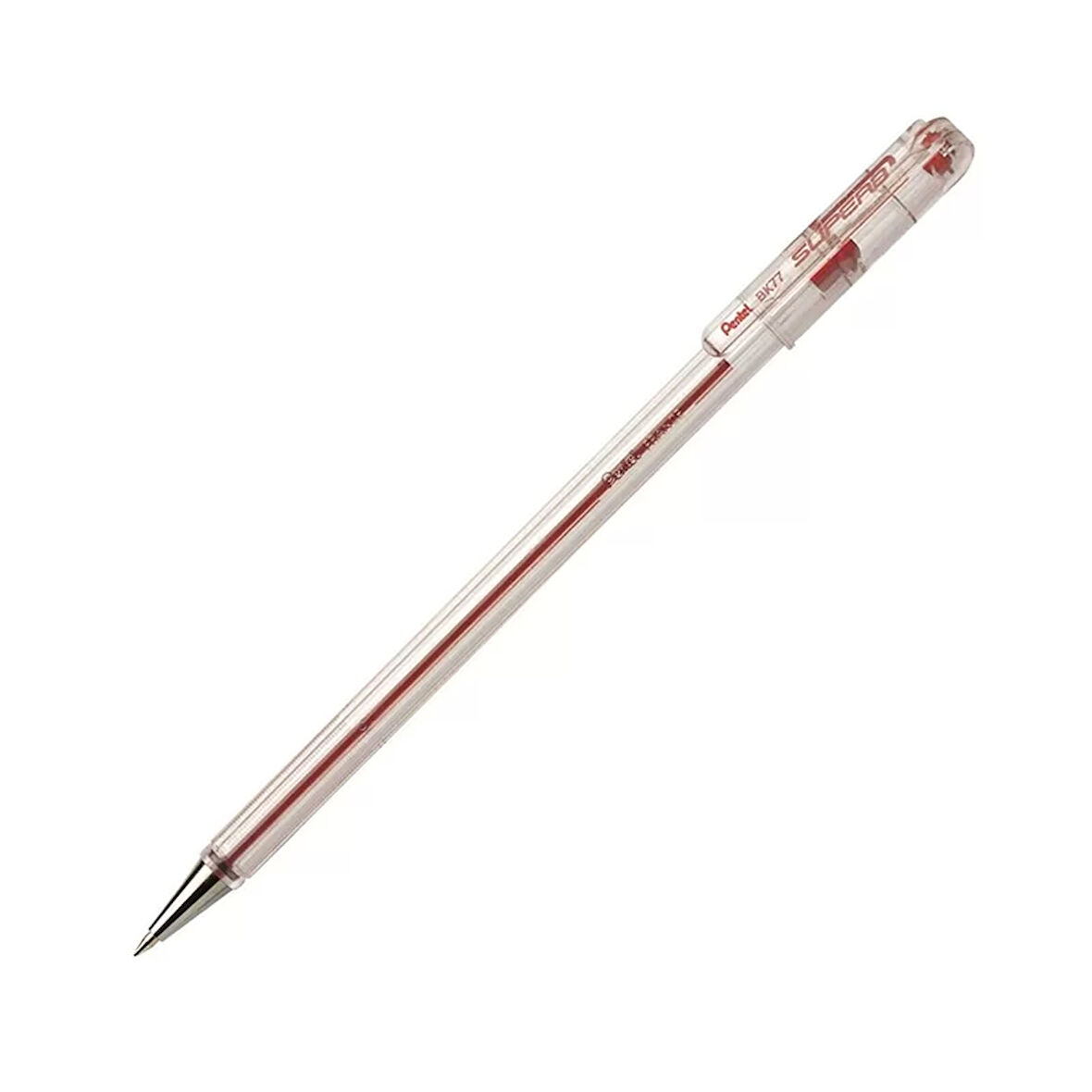 PENTEL BK77 ROLLER KALEM 0.7 KIRMIZI 4LÜ BLİSTER