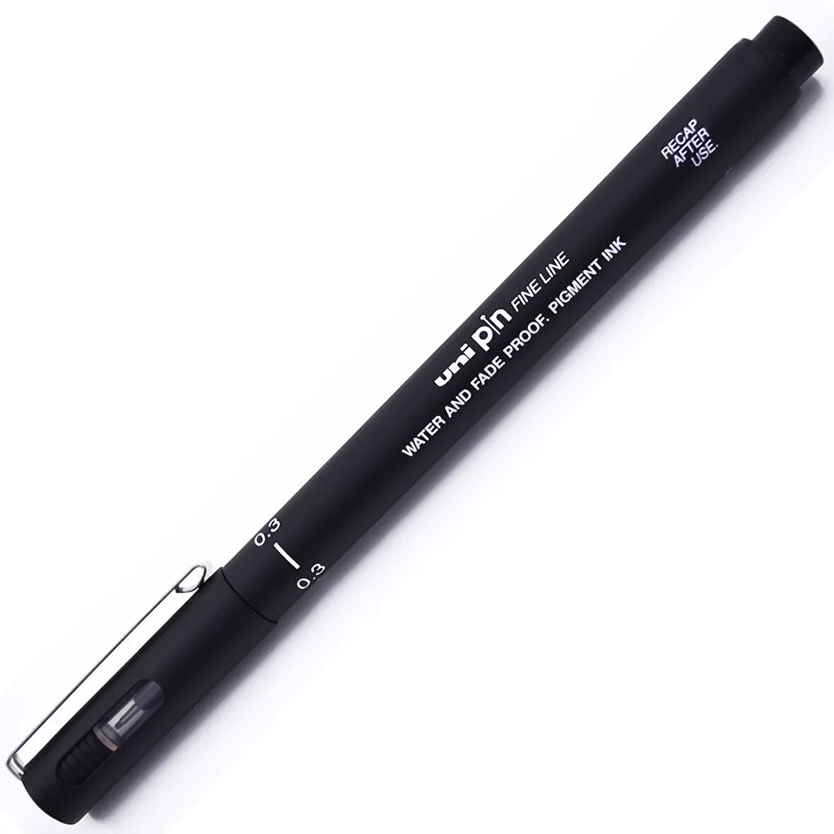 Uni-Ball Pin Fine Line Teknik Çizim Kalemi 0.3 mm Siyah