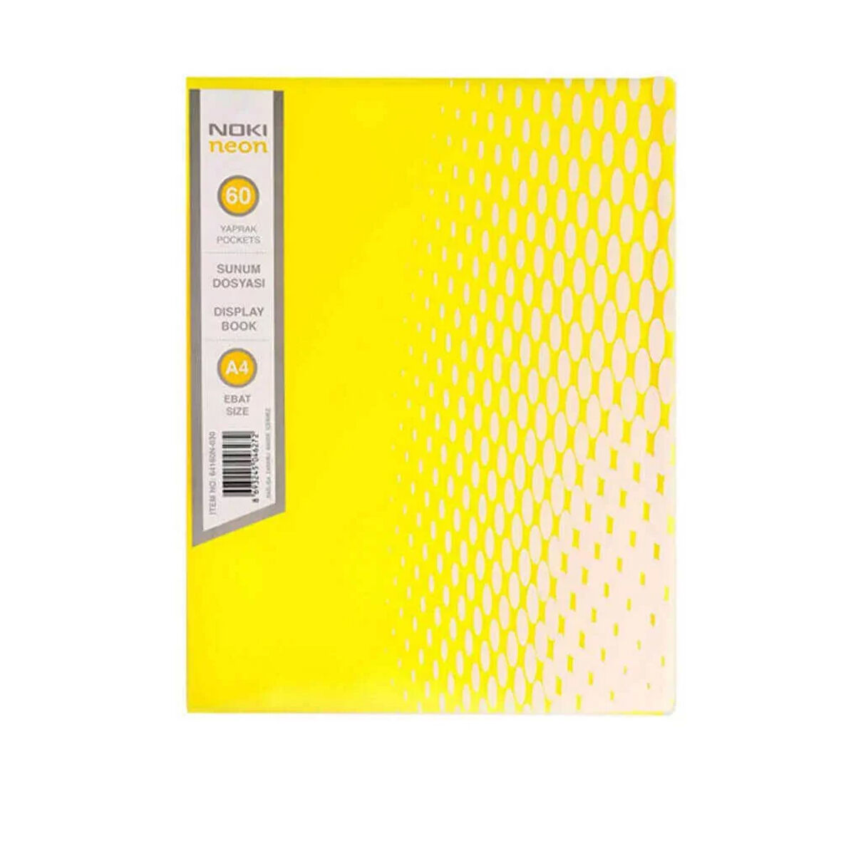 Noki Sunum Dosyası 60 Yaprak Neon Sarı