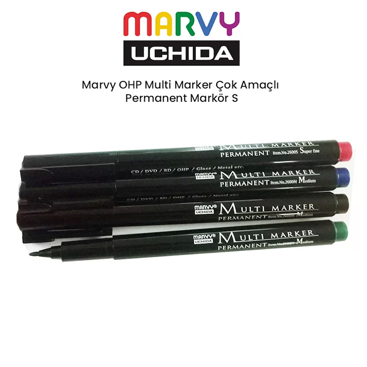 Marvy OHP Multi Marker Çok Amaçlı Permanent Markör S