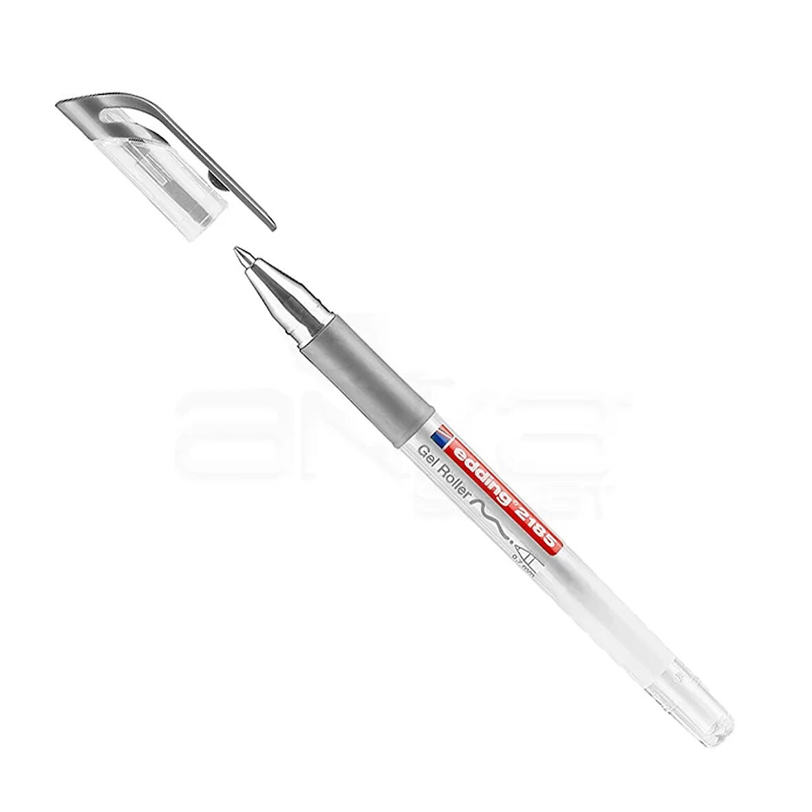 Edding 2185 Jel Roller Kalem 0.7mm-Gümüş