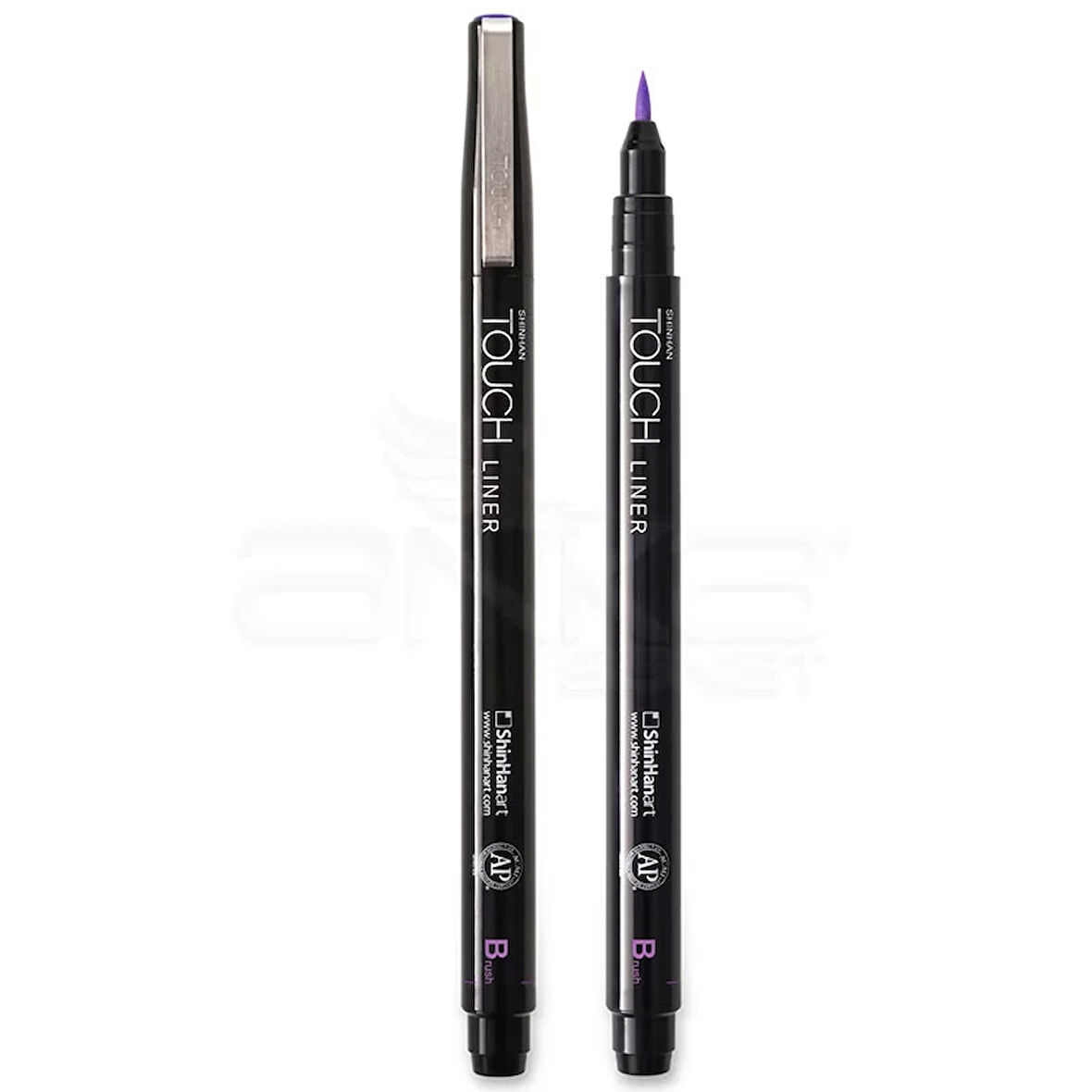 Touch Liner Brush Purple Fırça Uçlu Kalem B