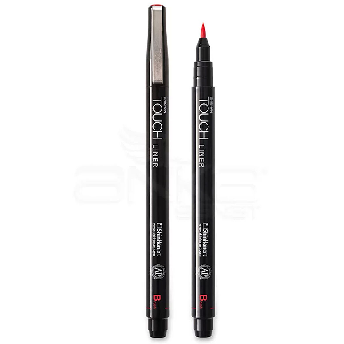 Touch Liner Brush Red Fırça Uçlu Kalem B