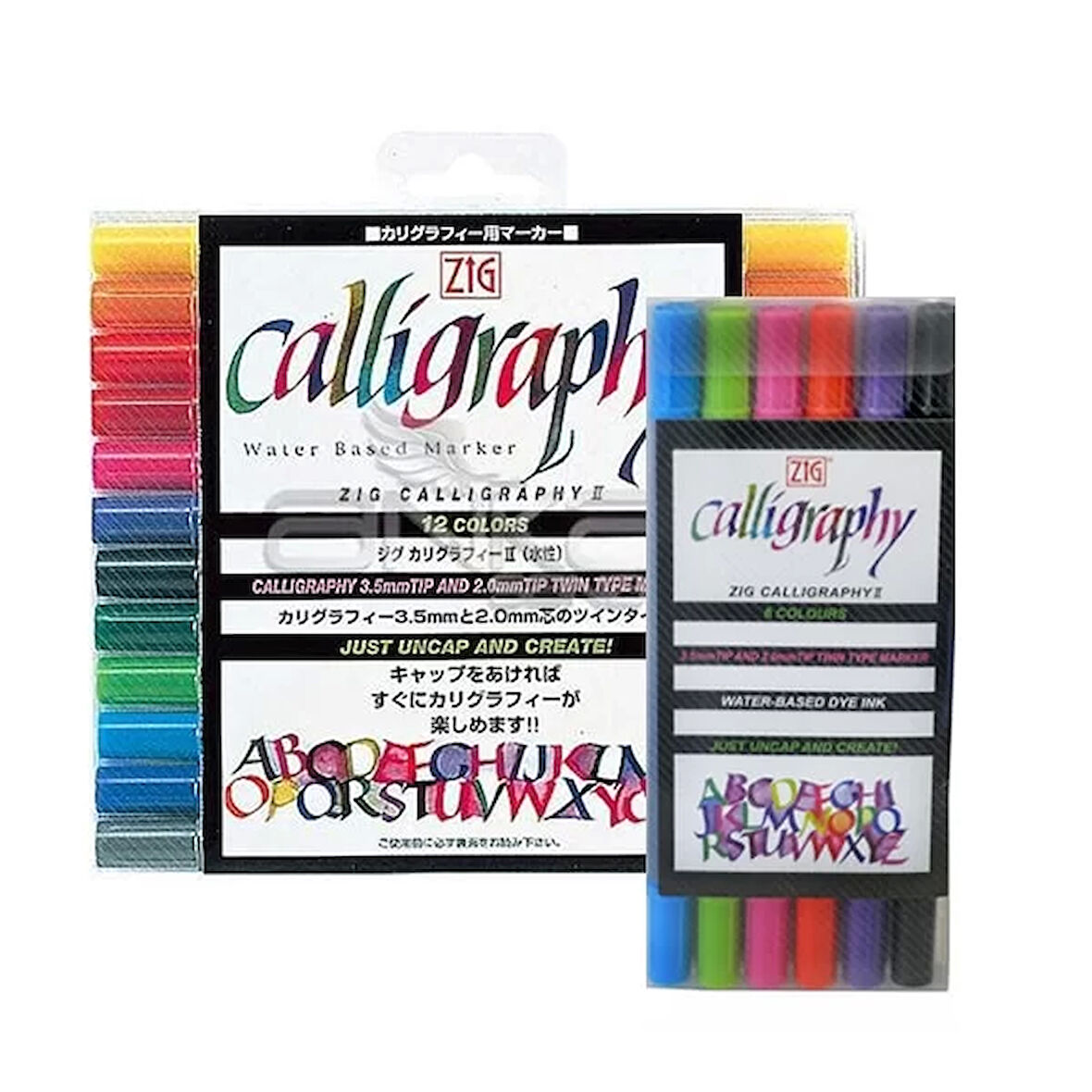 Zig Calligraphy II 2mm+3.5mm Kaligrafi Kalem Setleri