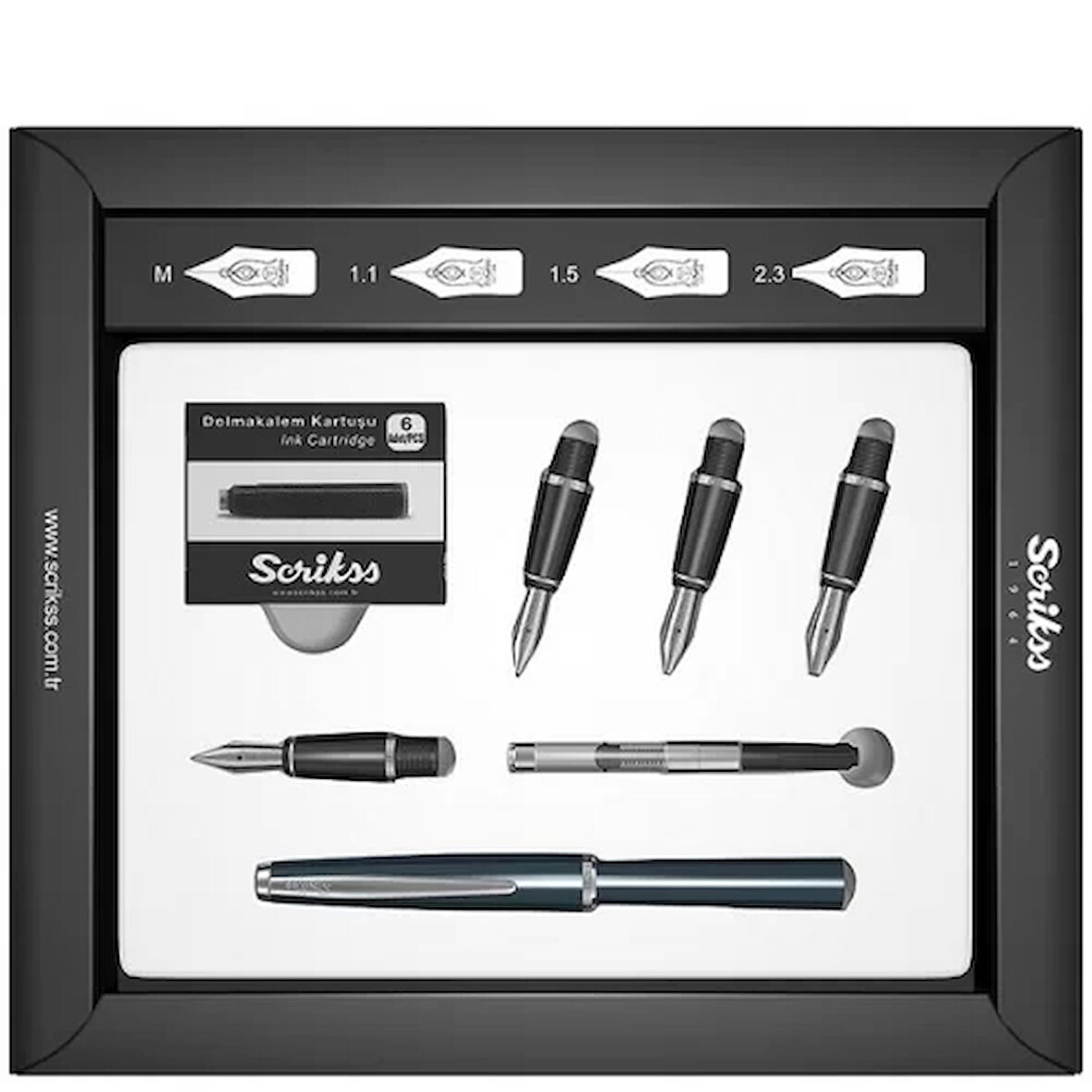 Scrikss Kaligrafi Seti Lacivert