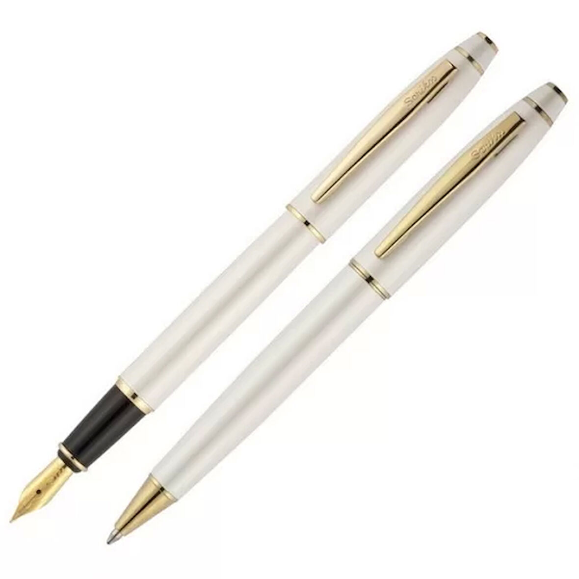 Scrikss 35 Beyaz Altın (Dolma-Tükenmez)