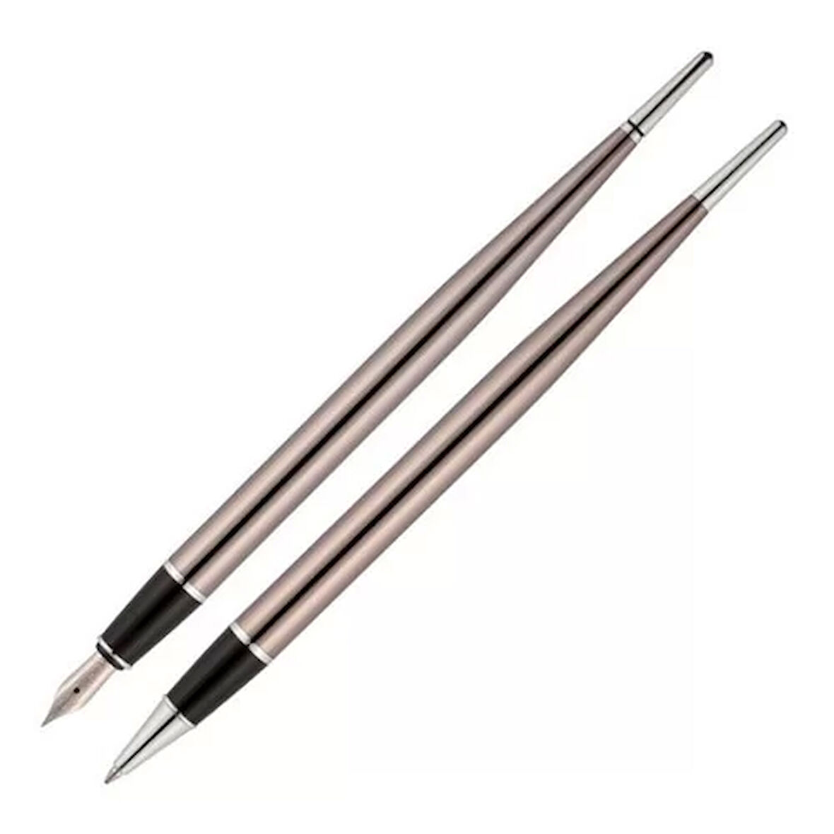 Scrikss Stilofor 17 Sümen Kalem Takımı-Titanium (Dolma+Tükenmez)