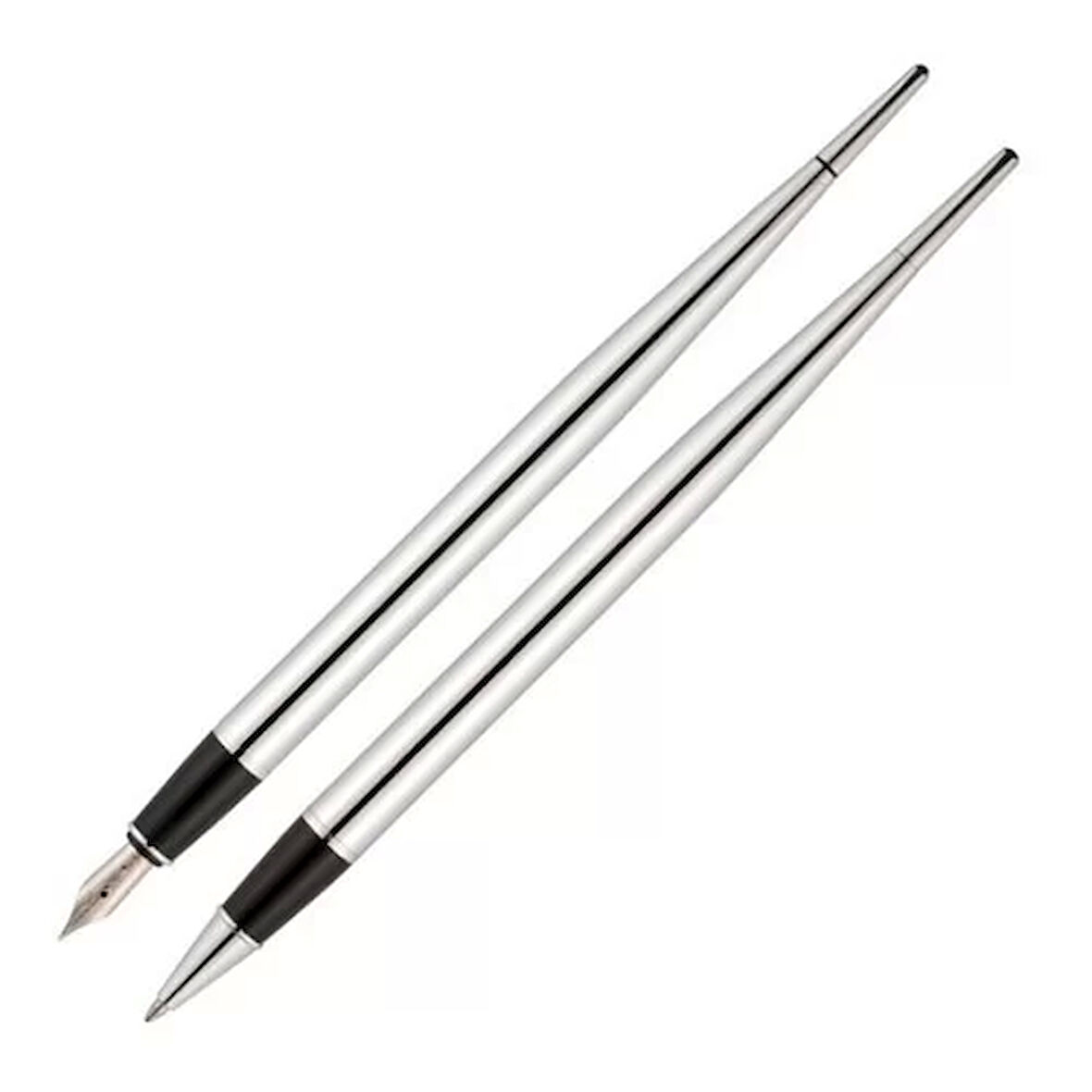 Scrikss Stilofor 17 Sümen Kalem Takımı-Chrome (Dolma+Tükenmez)