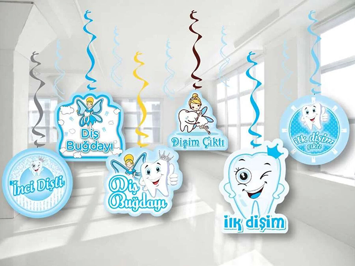 Diş buğdayı Erkek 6 Lı Tavan Süsü