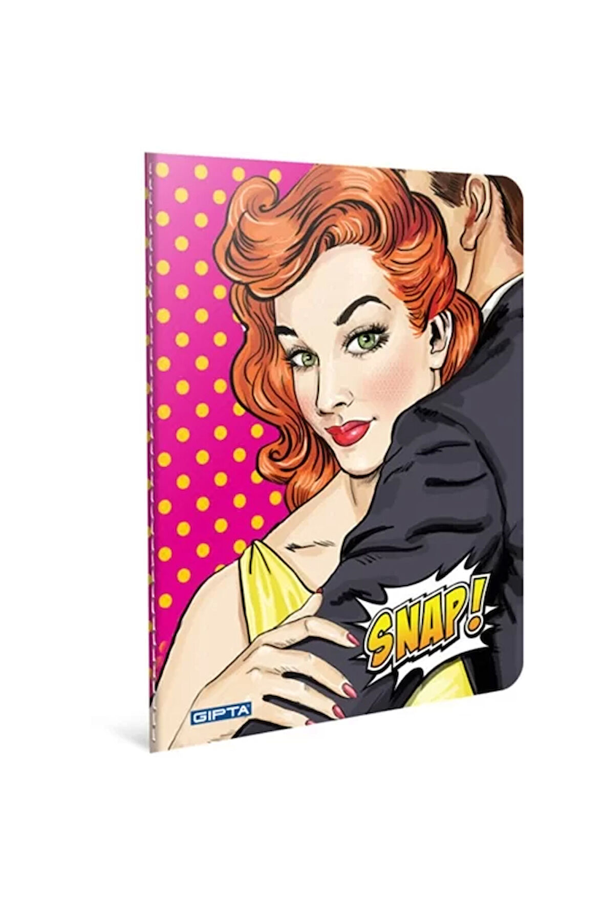 GIPTA SNAP KARTON KAPAK DEFTER A4 ÇİZGİLİ 60 YAPRAK (2702)