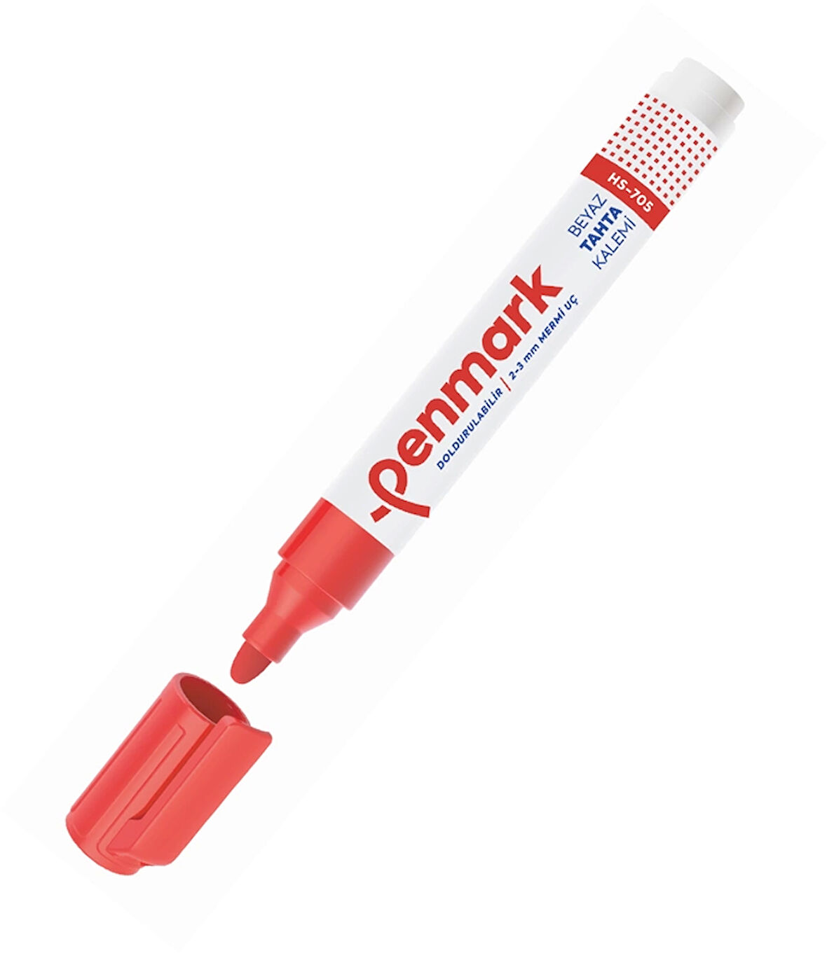 PENMARK HS-305-03 BEYAZ TAHTA KALEMİ KIRMIZI