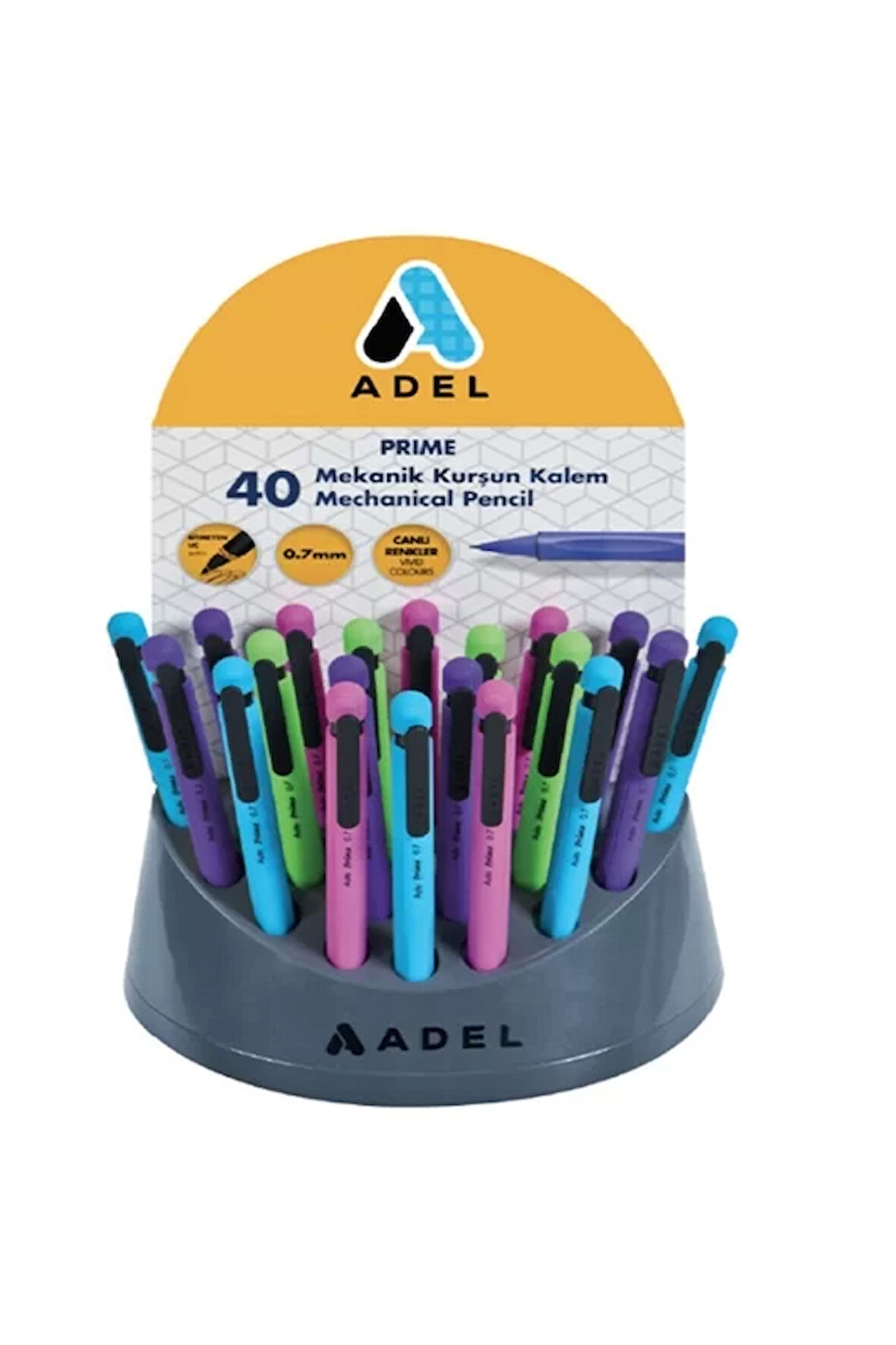 ADEL AUTO PRİME VERSATİL KALEM 07 CANLI RENKLER (000002)