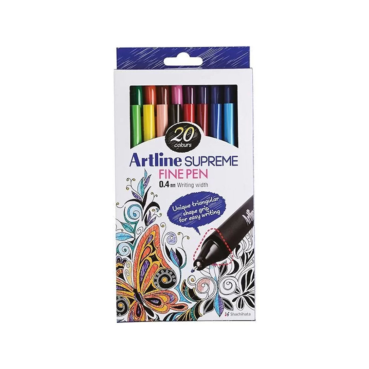 ARTLİNE EPFS-200 SUPREME FİNELİNER KEÇE UÇLU KALEM 0.4mm 20 RENK