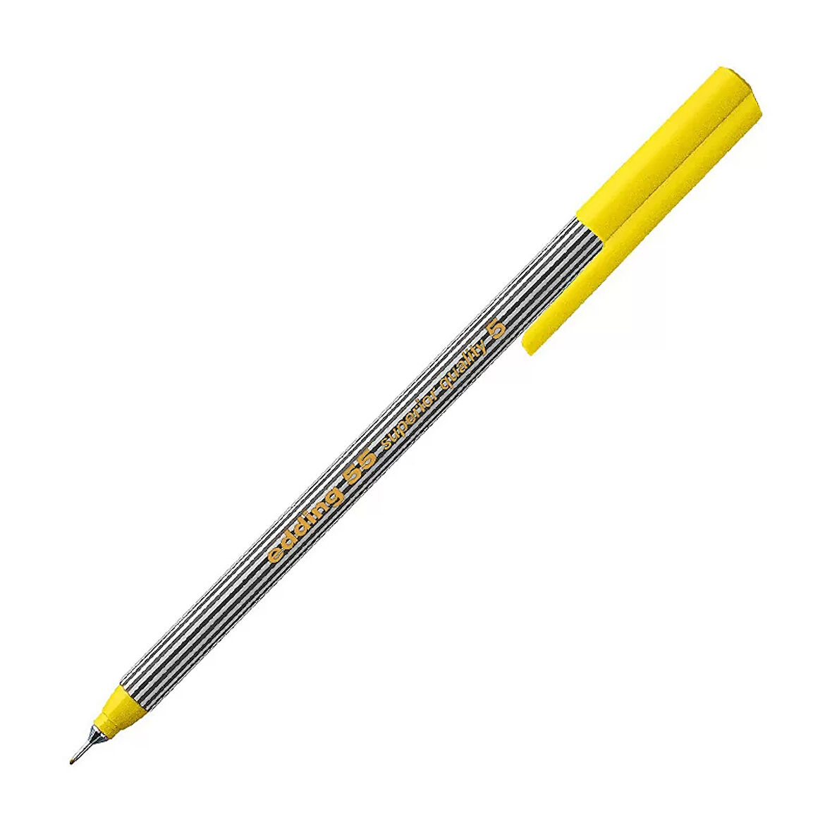 EDDİNG E-55 FİNELİNER KEÇE UÇLU KALEM SARI