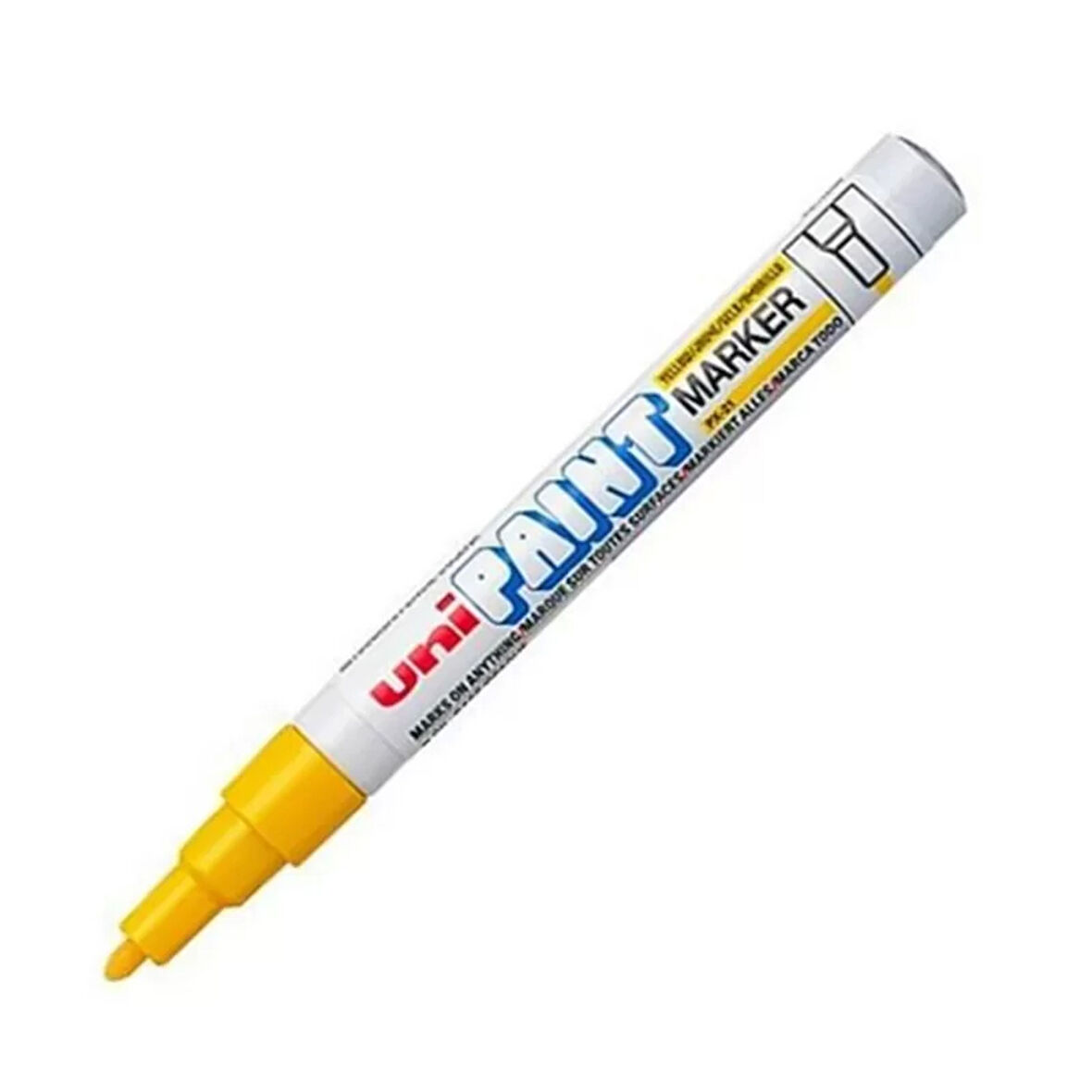 UNİ PX-21 YAĞ BAZLI PAİNT MARKÖR 0.8-1.2mm SARI