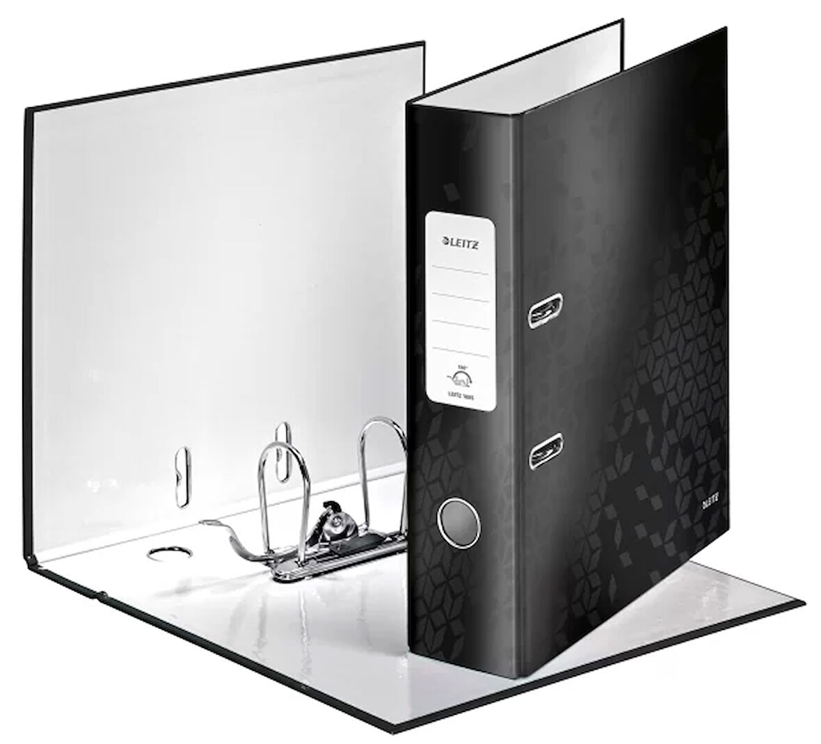 Leitz 1005 Geniş Klasör WOW Metalik Siyah