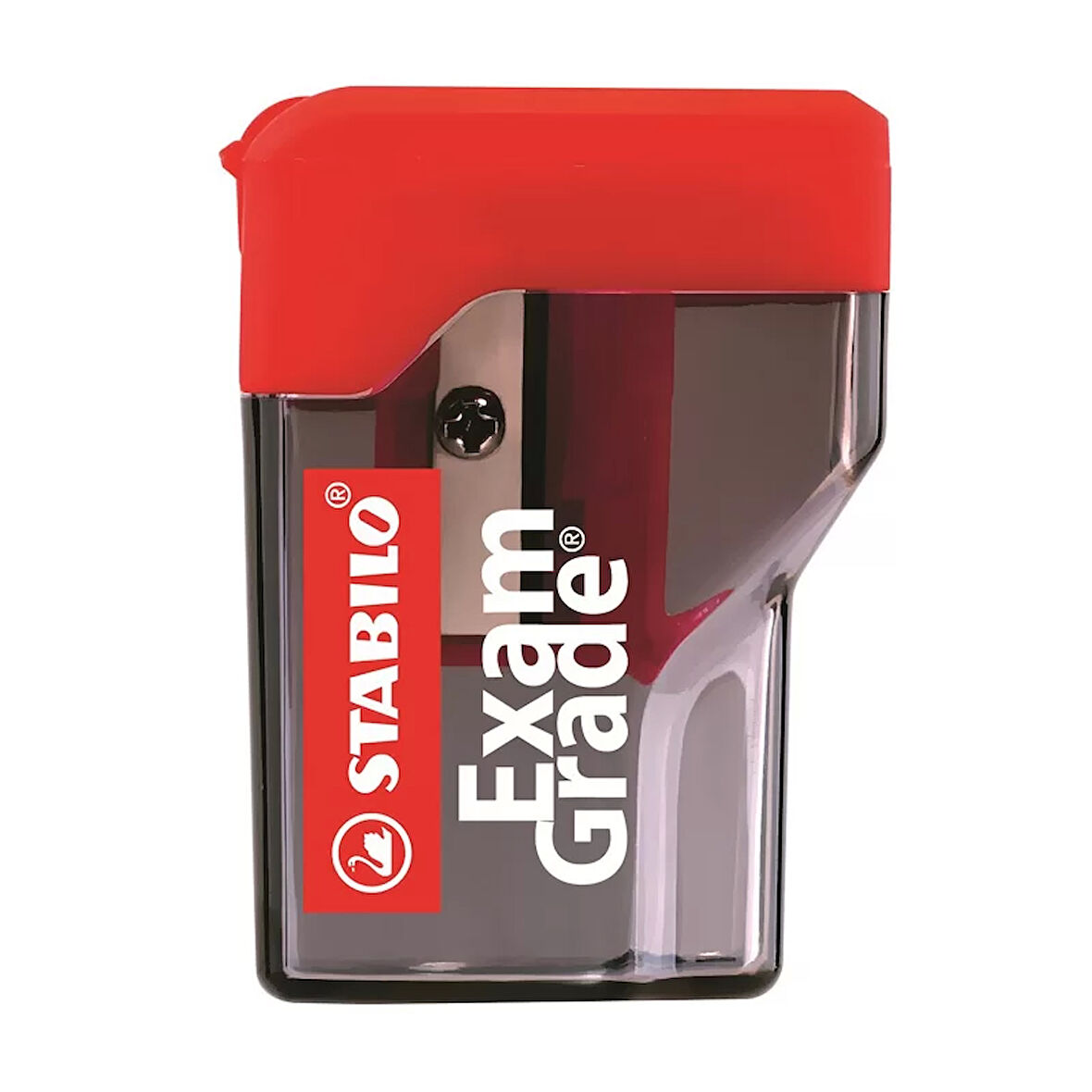 Stabilo 4518 Hazneli Sinav Kalemtıraşi Şeffaf Siyah Blister