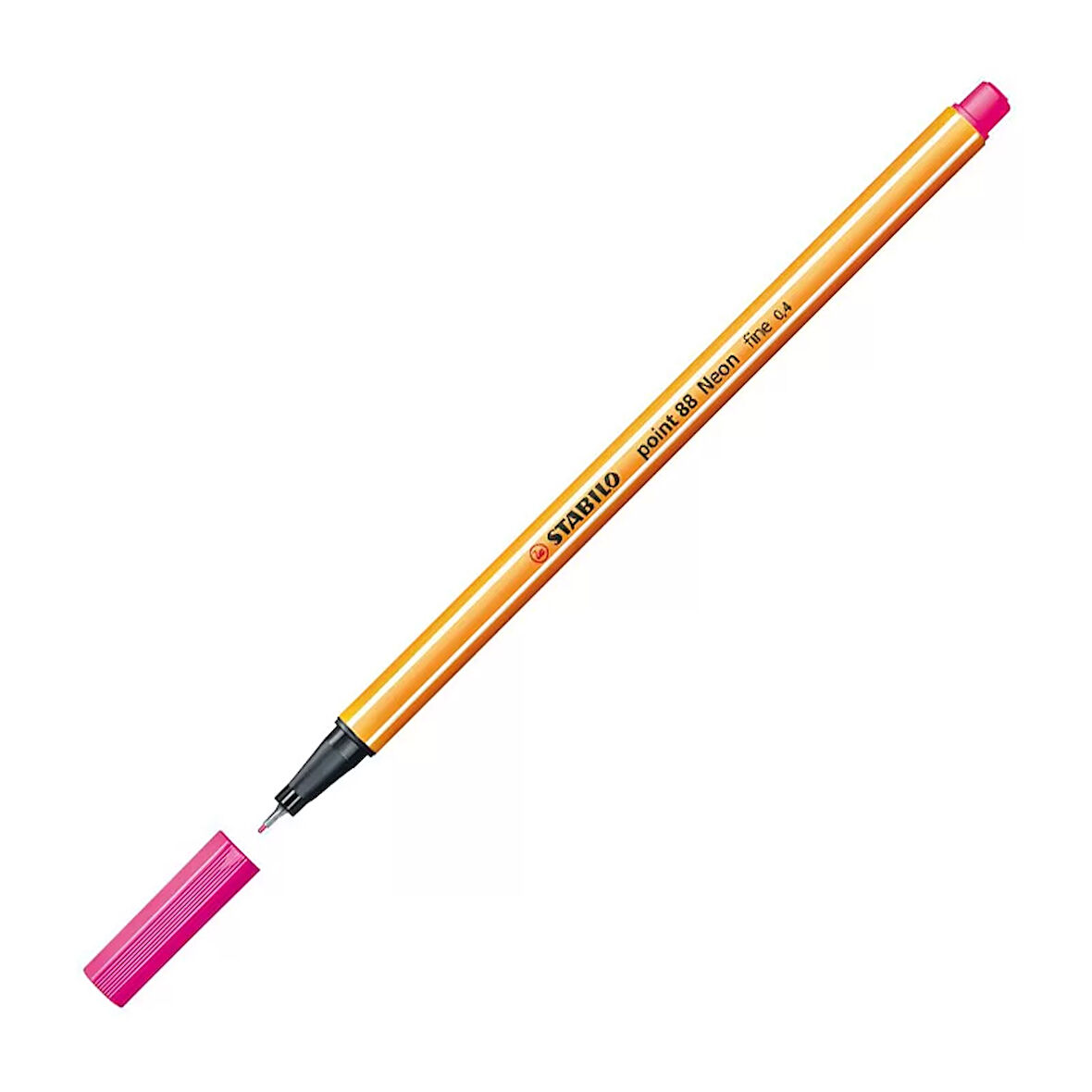 STABİLO 88 POİNT FİNELİNER KEÇE UÇLU KALEM 0.4mm 056 FLORESAN PEMBE