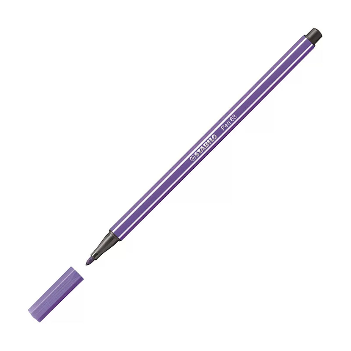 STABİLO 68 PEN KEÇE UÇLU KALEM 55 MOR