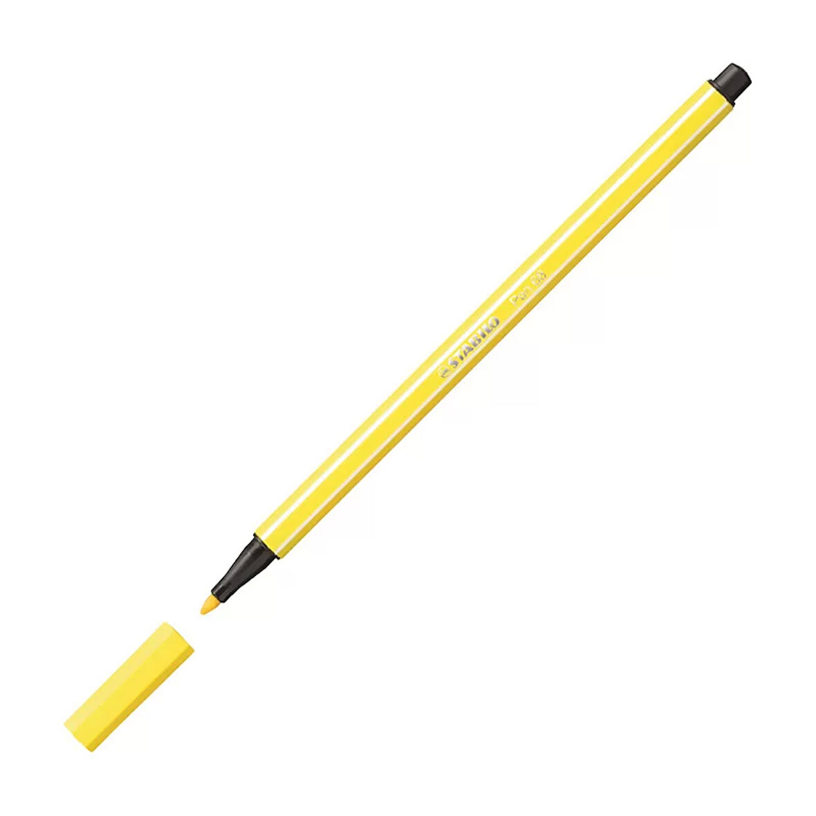 STABİLO 68 PEN KEÇE UÇLU KALEM 24 LİMON SARISI