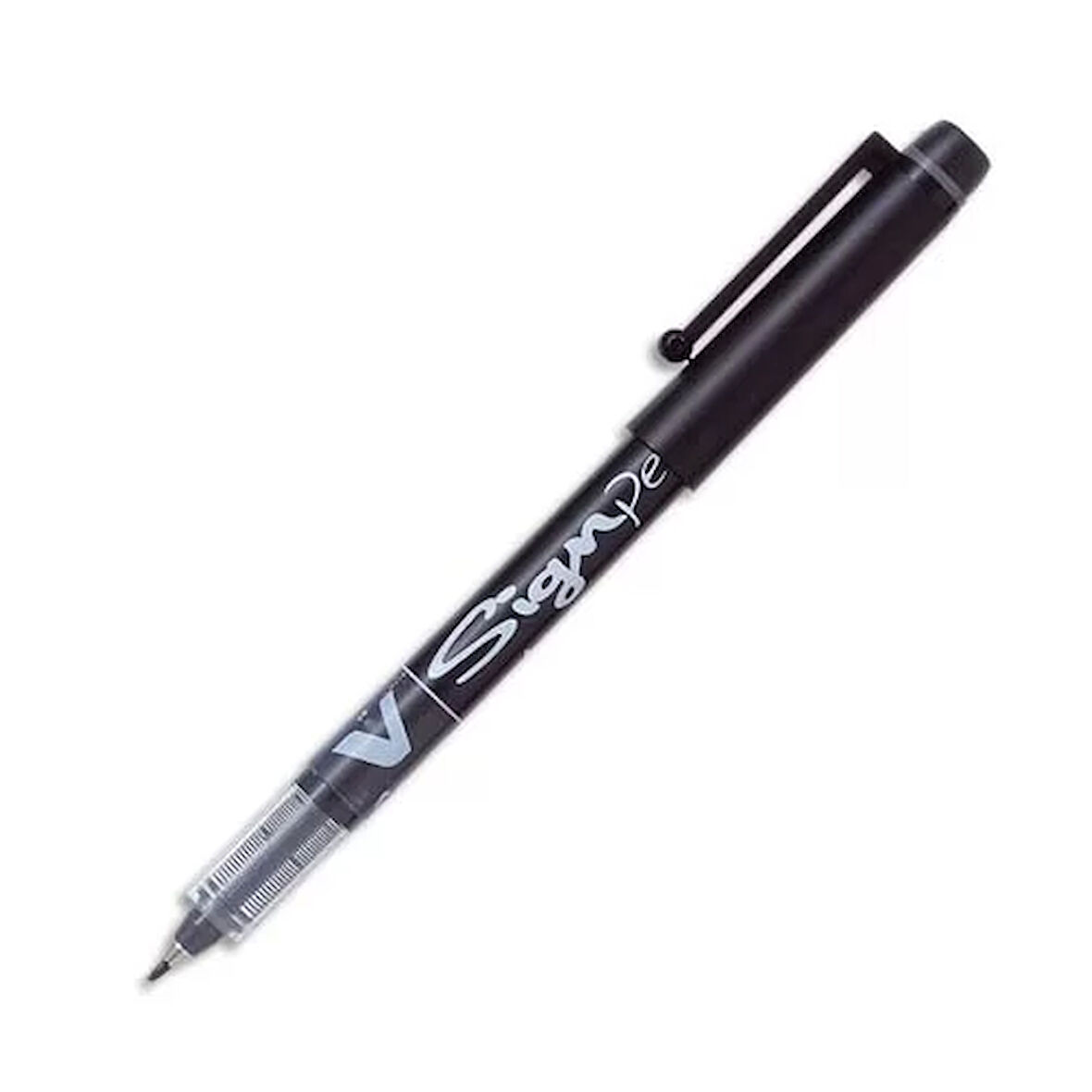 Pilot V-Signpen Siyah Fiber Uçlu Çizim ve İmza Kalemi