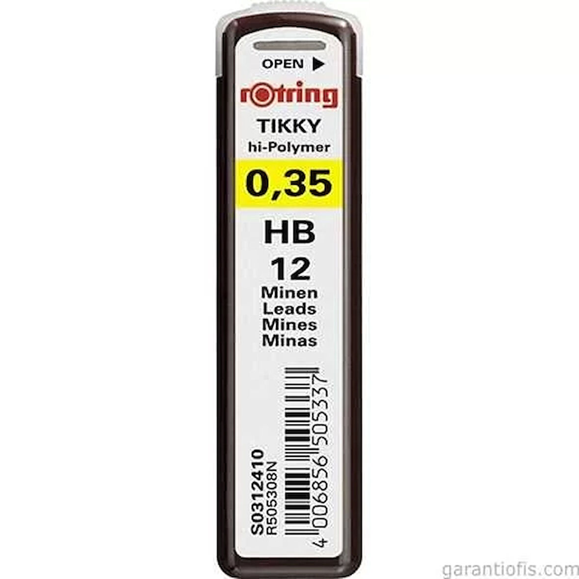 Rotring Tikky Yüksek Kaliteli Kurşun Kalem Ucu 0.3 mm (HB)
