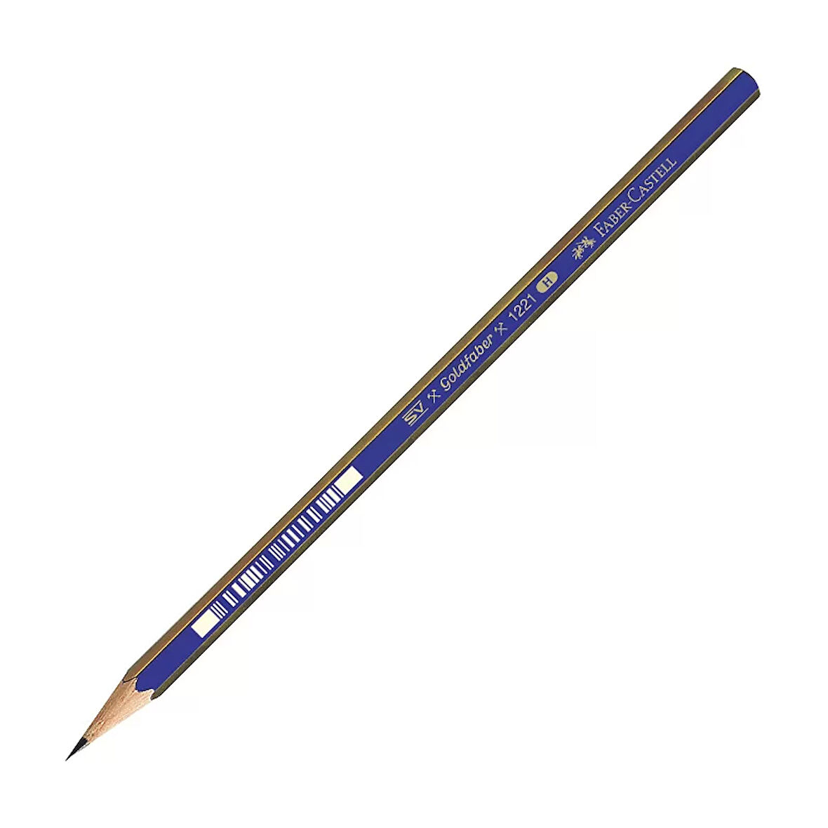 FABER-CASTELL 1221 GOLD DERECELİ KURŞUN KALEM H (112511)