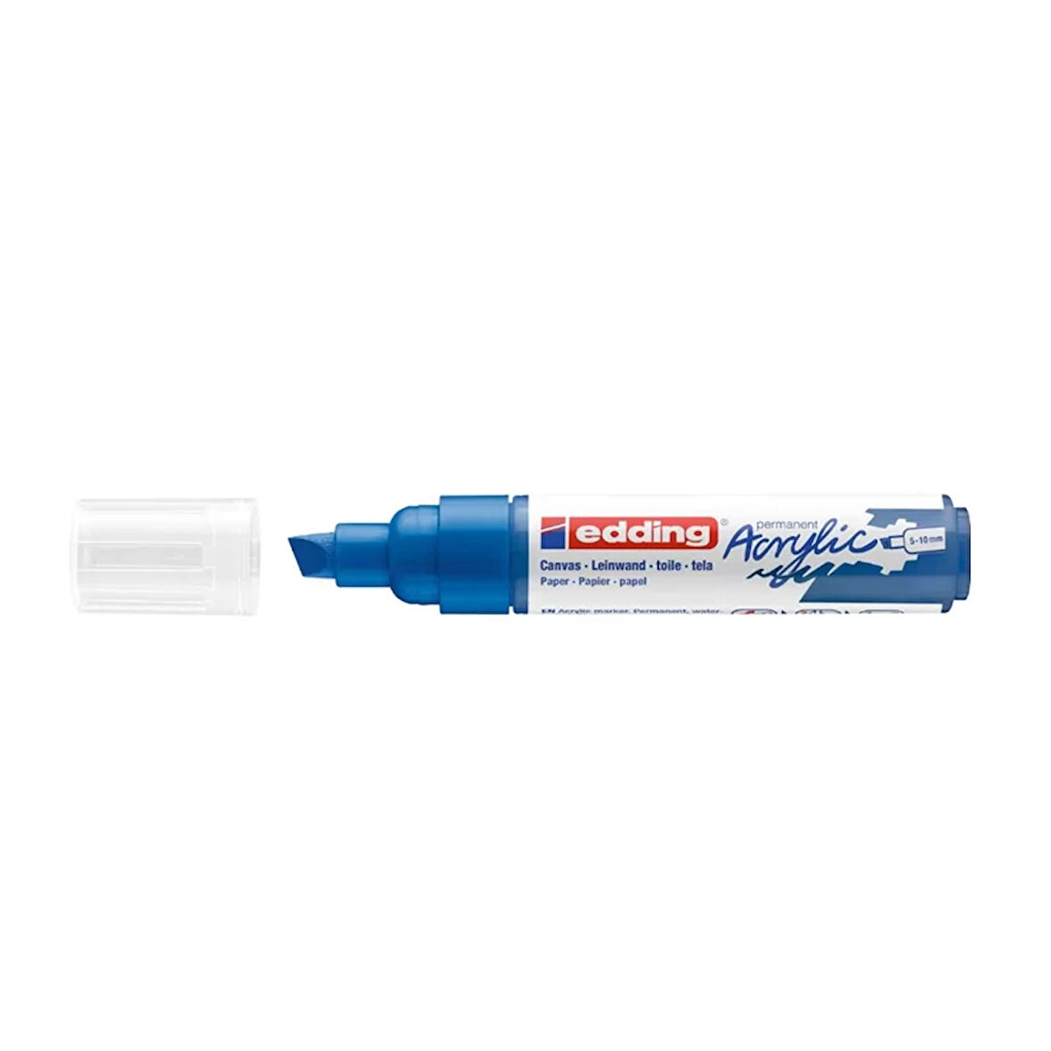 EDDİNG ED5000903 AKRİLİK MARKÖR KALIN UÇLU 5.0-10.0mm ANZER MAVİSİ
