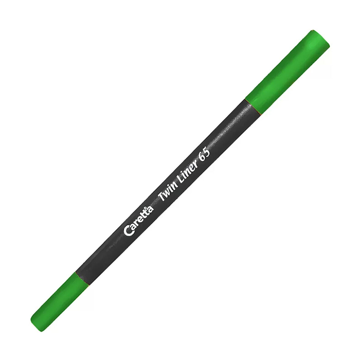 CARETTA 65-05 ÇİFT UÇLU KEÇELİ KALEM 0.4-1mm KOYU YEŞİL
