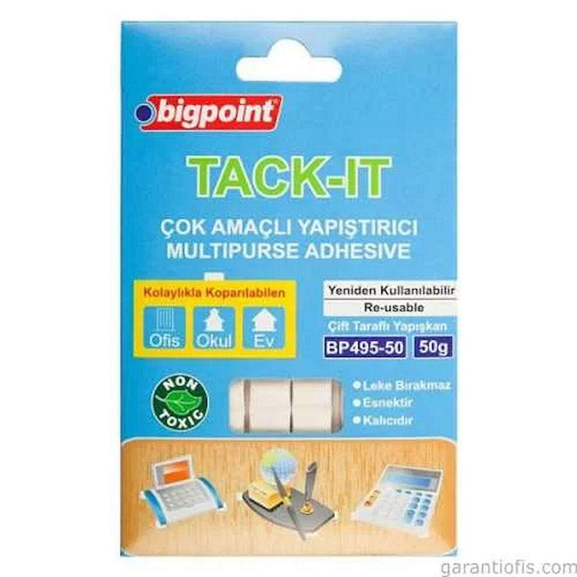 BİGPOİNT BP 495 Tack-İt 50 gr Hamur Yapıştırıcı