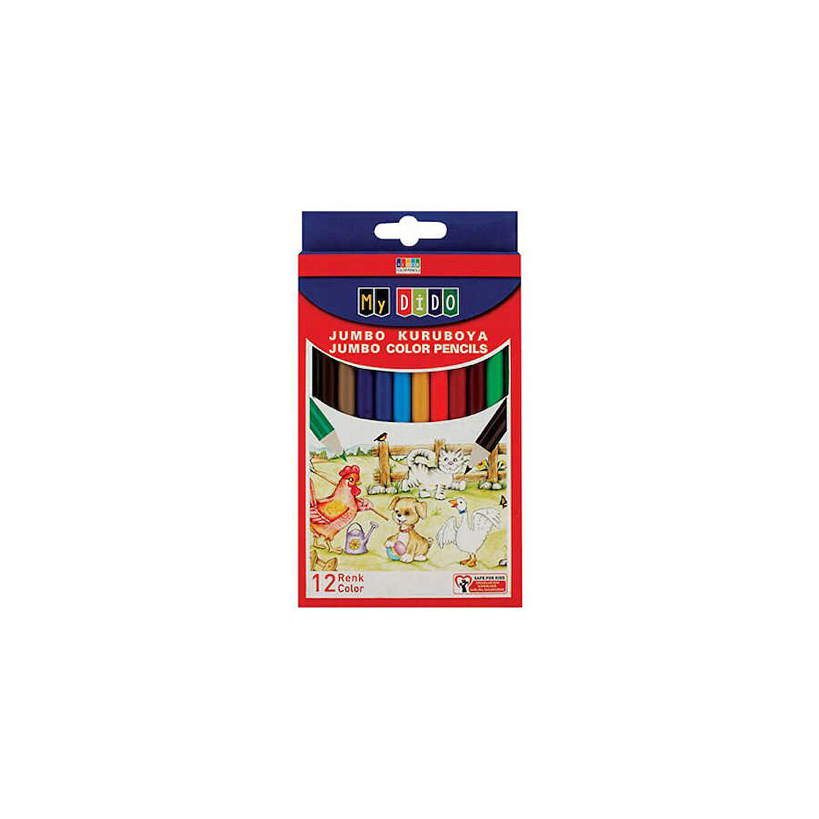 Südor My Dido Jumbo Kuru Boya 12 Renk