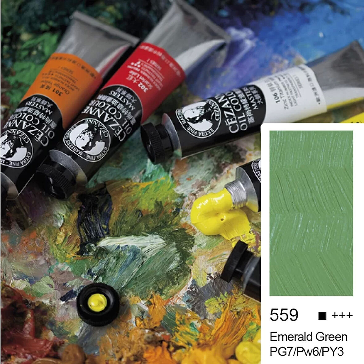 Bigpoint Cezanne Extra Fine Yağlı Boya 45 ml Emerald Green 559