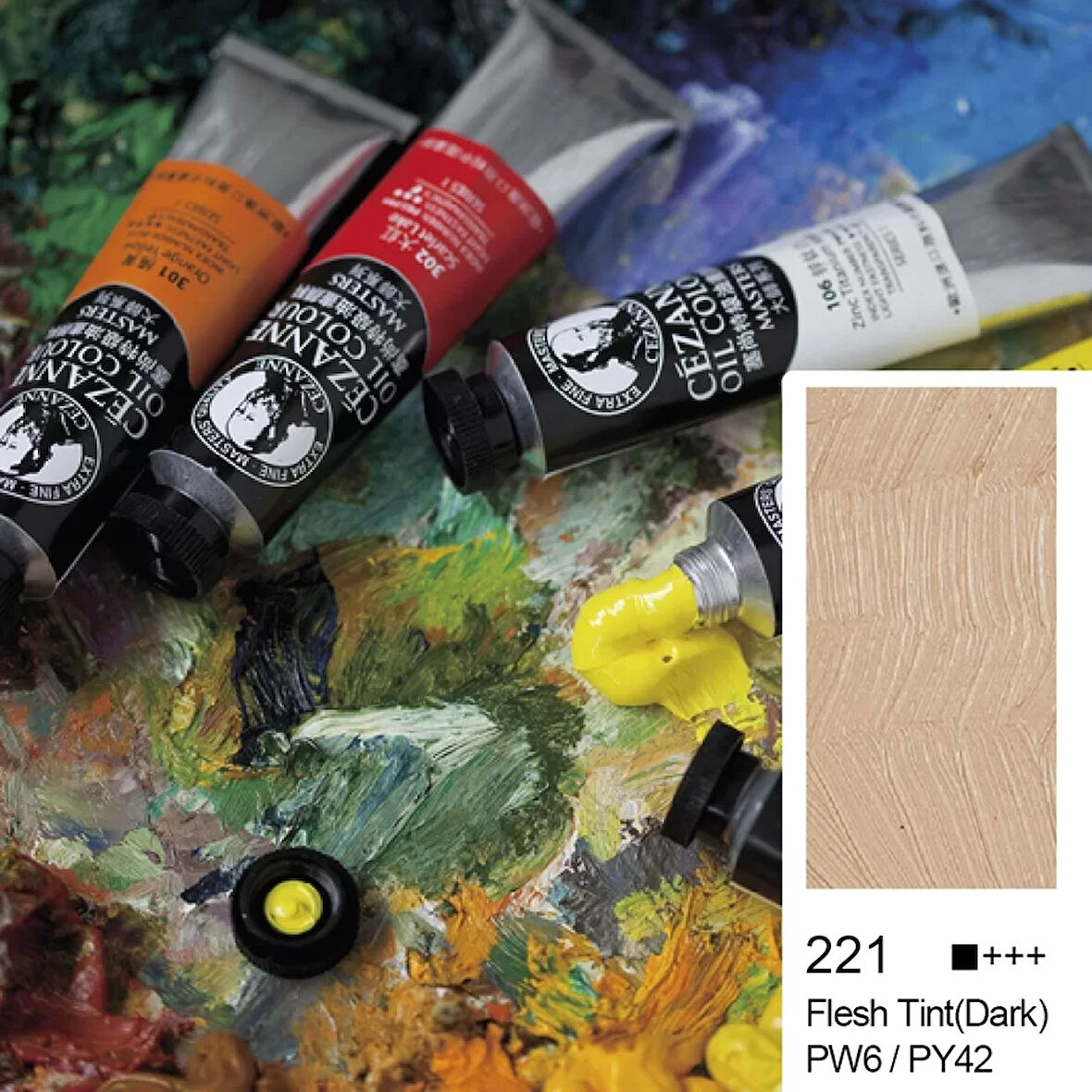 Bigpoint Cezanne Extra Fine Yağlı Boya 45 ml Flesh Tint Dark 221