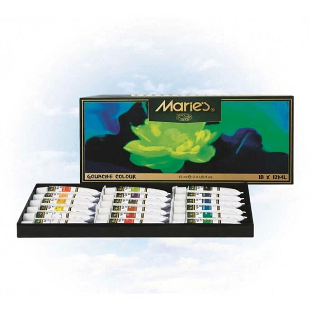 Maries Guaj Boya 7318B 18'li 12 ml