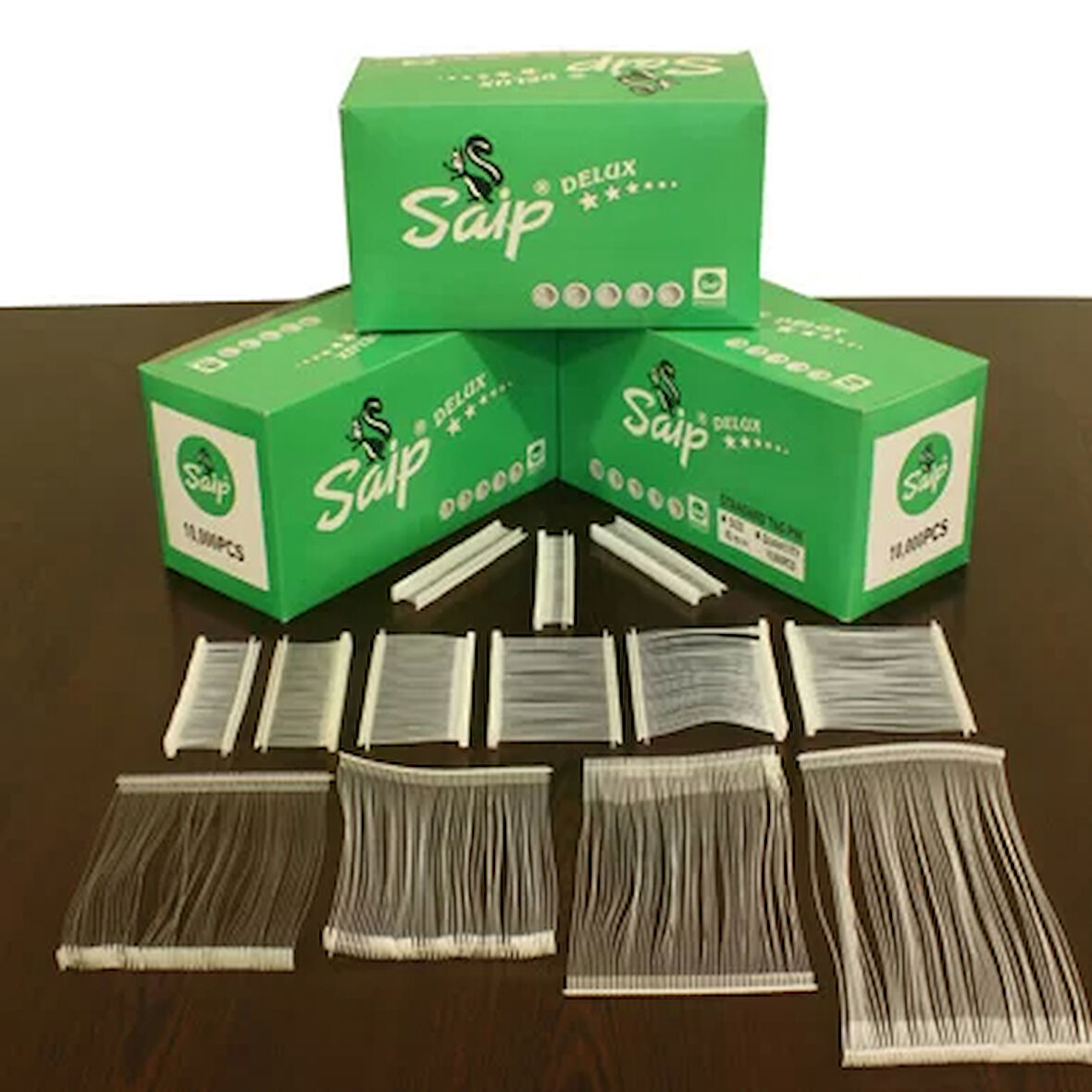 Saip Standart 65 mm Şeffaf Kılçık (10000 li Paket)