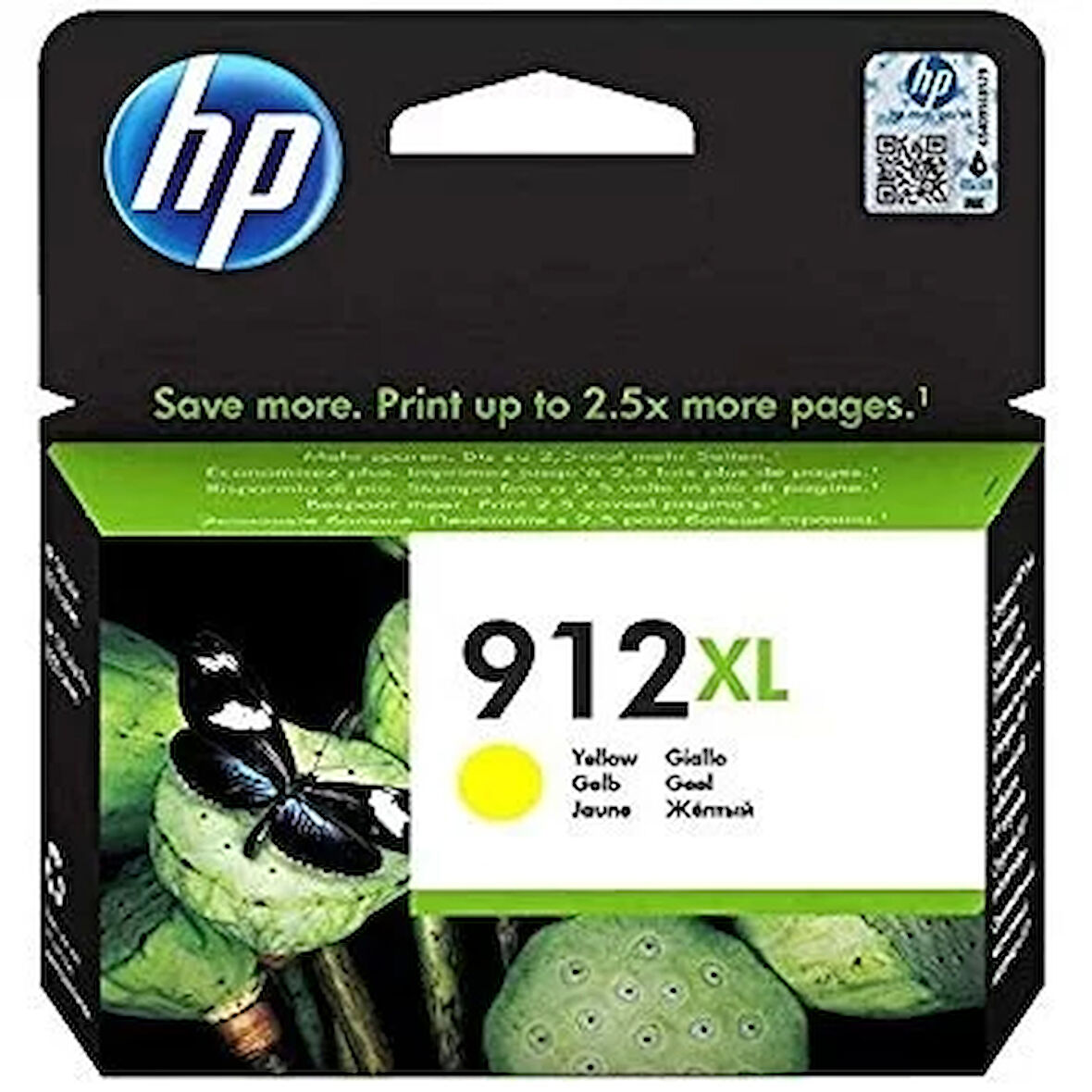 HP 3YL83AE (912XL) YUKSEK KAPASITI SARI MUREKKEP KARTUS