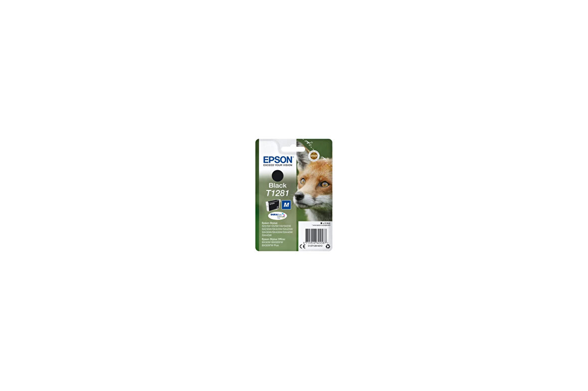 EPSON C13T12814022 SIYAH KARTUS 5.9ML