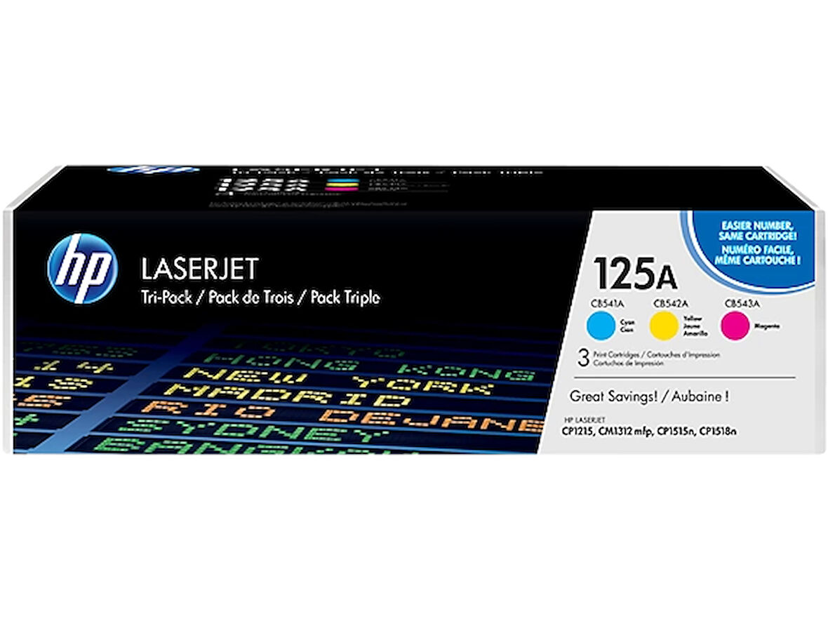 HP CF373AM (125A) CAMGOBEGI/SARI/MACENTA 3 LU PAKET TONER 1.400 SAYFA
