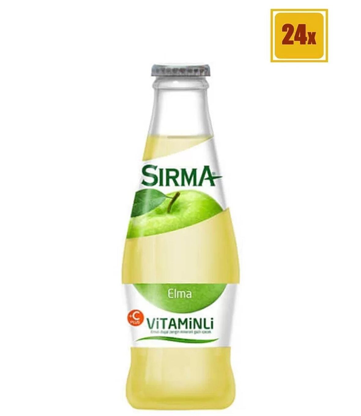 Sırma Elmalı Maden Suyu 200ml (24 lü Koli)