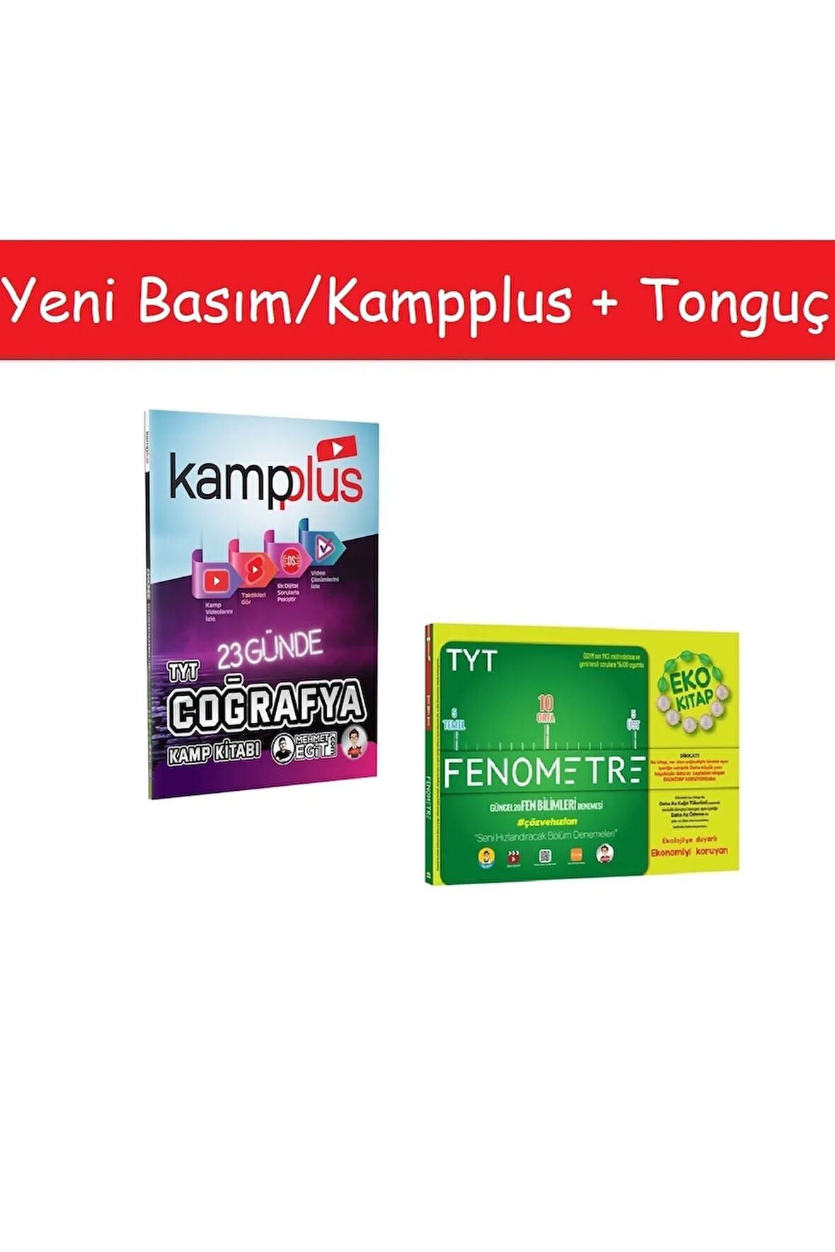 Kampplus 23 Günde TYT Coğrafya Kampı & TYT Fenometre Eko
