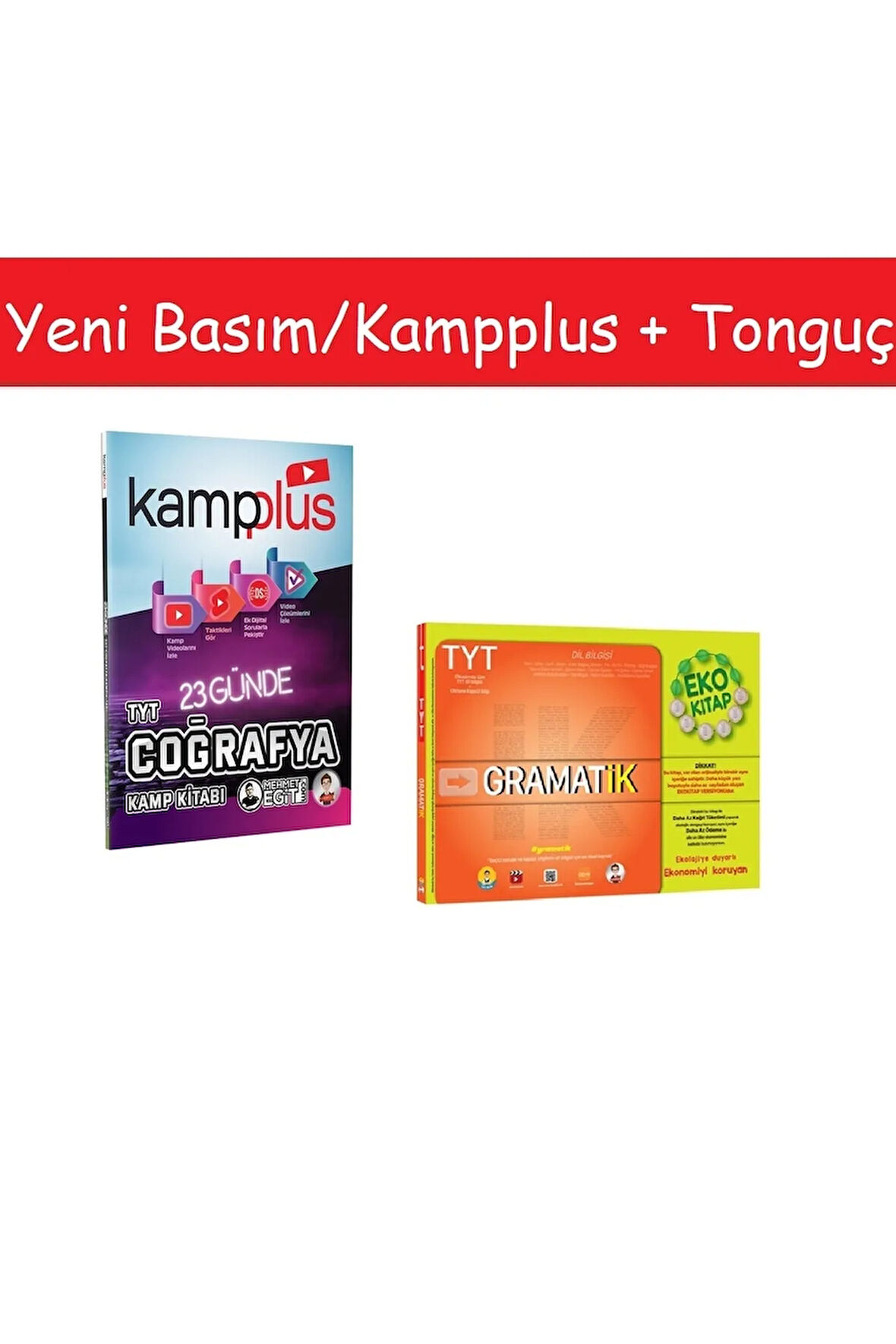 Kampplus 23 Günde Tyt Coğrafya Kampı & Tyt Gramatik Eko