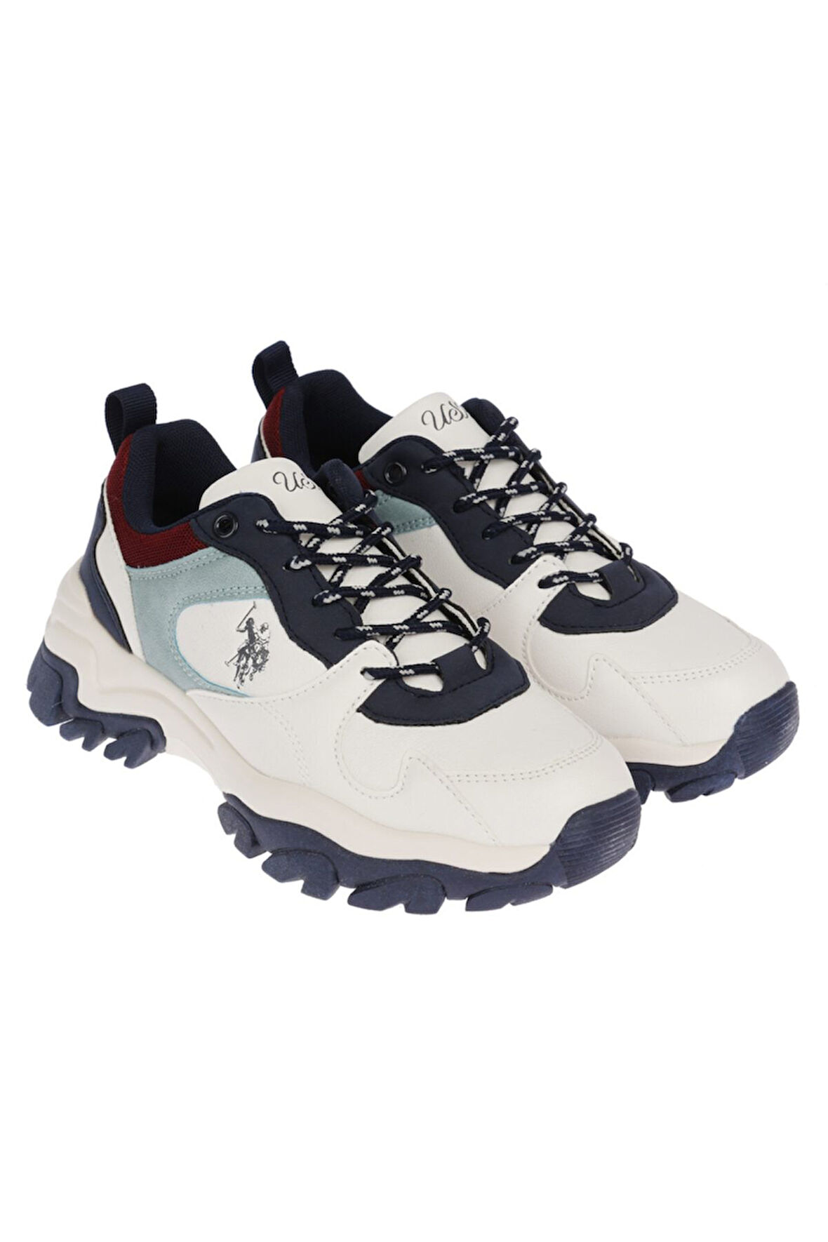 Beyaz - U.s.polo Assn. 100551452 Tracky Bayan Ayakkabı