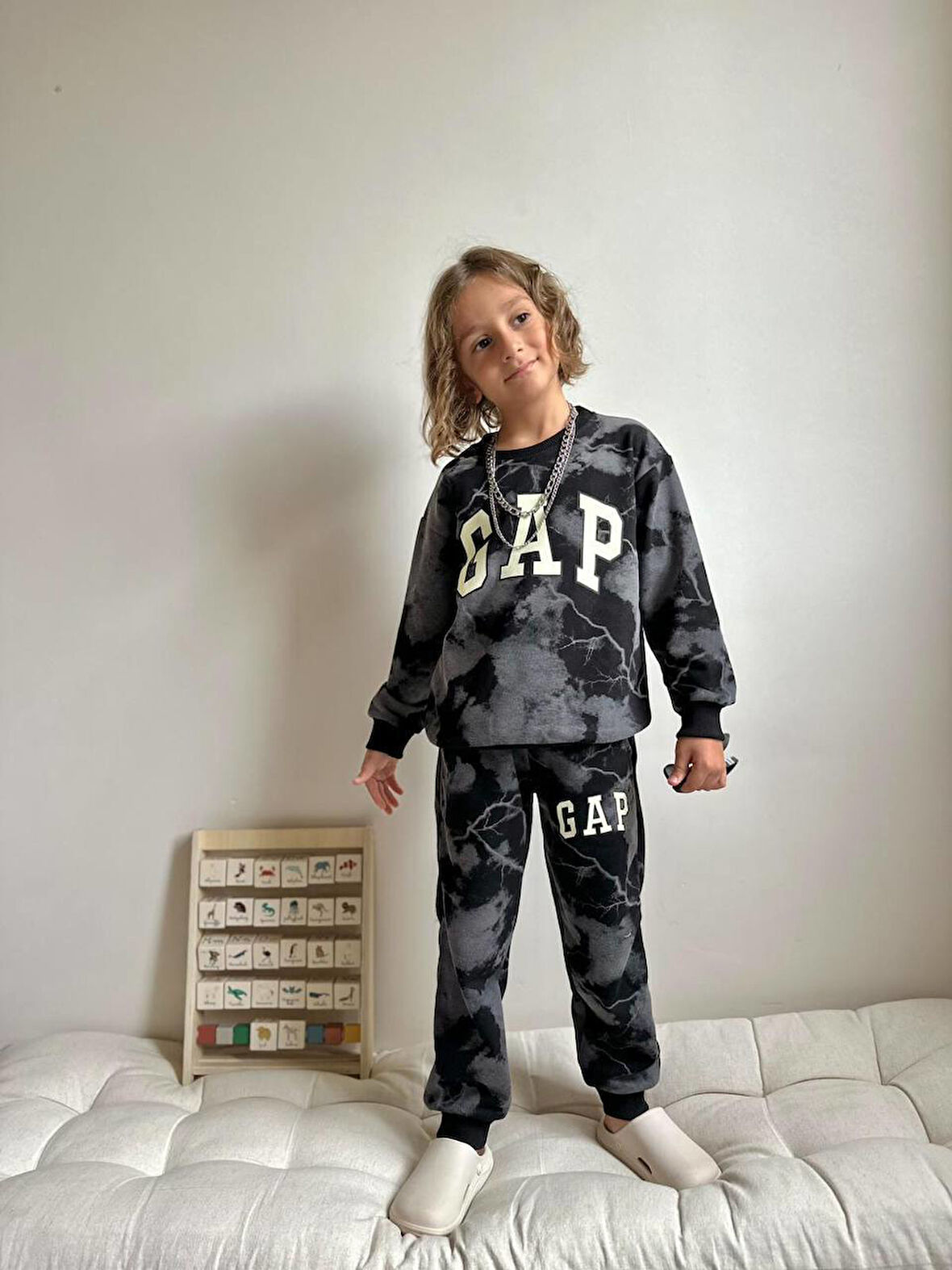 Erkek Çocuk Karakter Baskılı Sweatshirt Kışlık Takım